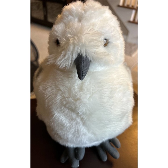 Harry Potter Plush Owl Puppet HEDWIG Turning Head Universal Studios 12" w/ Sound - Picture 1 of 11